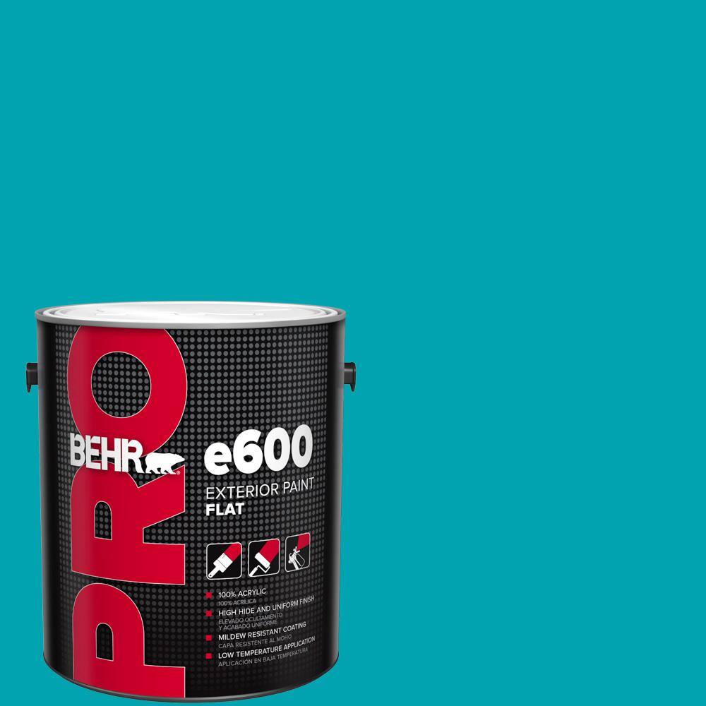1 gal. #510B-6 Blue Jewel Flat Exterior Paint price history on PriceWatchPro