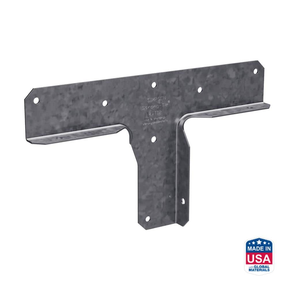 T❜s time Simpson Strong-Tie T 66T T-Strap Tie, 14 ga Gauge, Steel,