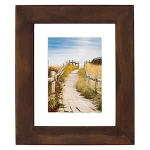 Malden 5x7 in Stonewash Walnut 4pc Picture Frames