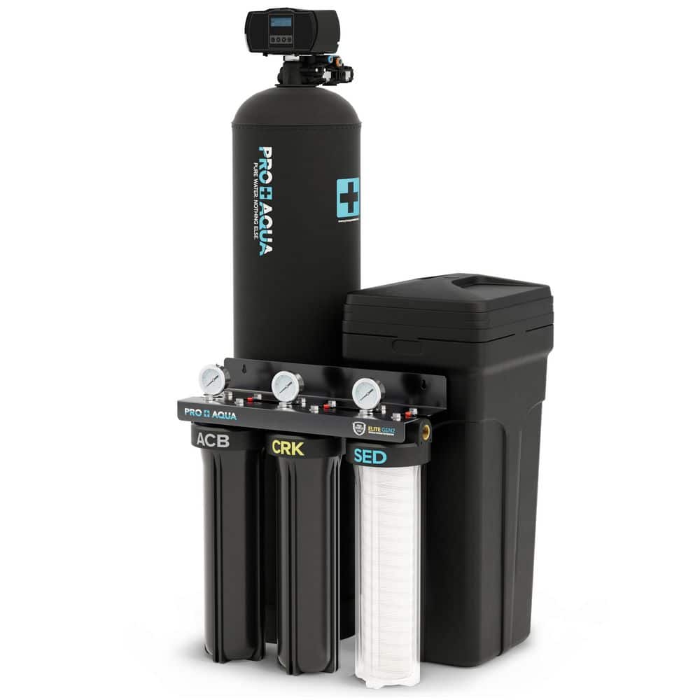 3-Stage Whole House Well Water Filtration System with 55,000 Grain Water Softening for Large Homes price history on PriceWatchPro