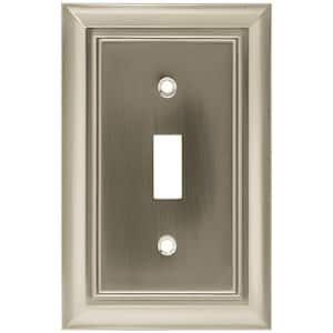 Nickel 1-Gang Toggle Wall Plate (1-Pack)