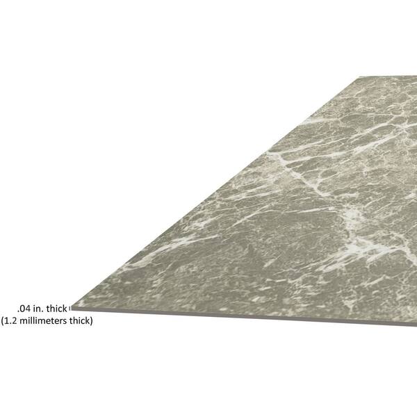 Achim Nexus Marble-Block 12-in x 12-in Peel and Stick Vinyl Tile Flooring (20-sq ft)