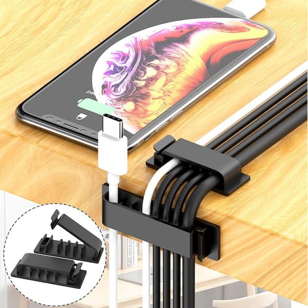 OBJLGEV Cable Management Kit 327-Pieces Includes Cable Sleeves