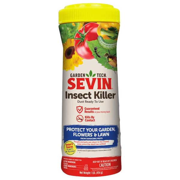 Sevin 1 lb. 2,000 sq. ft. Outdoor Lawn and Garden Insect Killer Dust Ready-To-Use