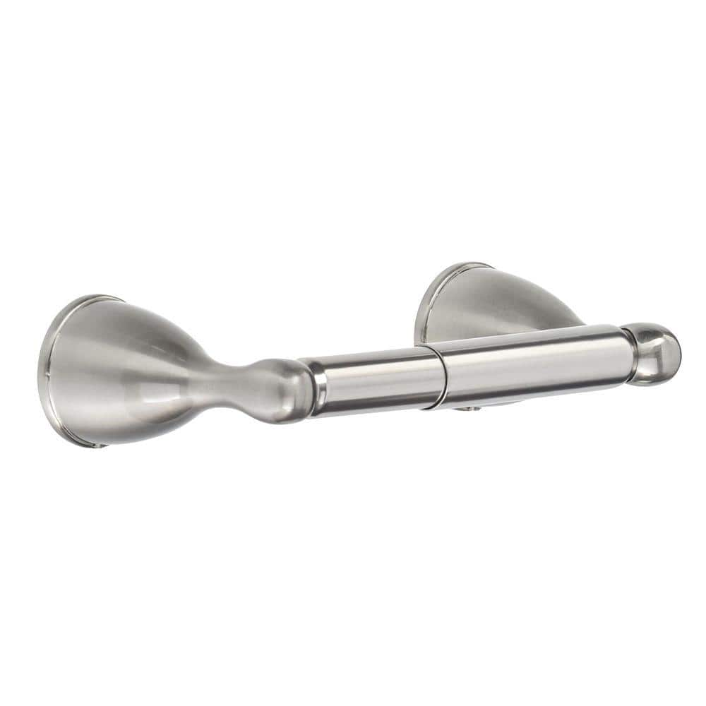 Glacier Bay Cooperton Single Post Toilet Paper Holder in Brushed Nickel  BZ531500BN - The Home Depot