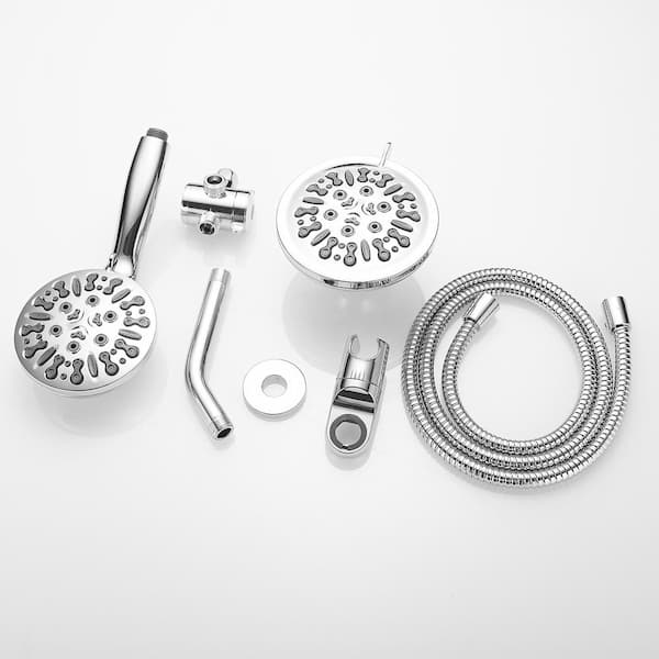 Spring RC-550/320-B Wall-Mounted Shower Head in Chrome
