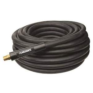 Husky 3/8 in. x 50 ft. Heavy-Duty Rubber Hose 556-50A-HOM - The