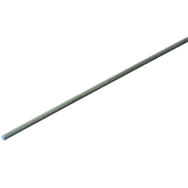 Everbilt 1/8 in. x 48 in. Plain Steel Cold Rolled Round Rod