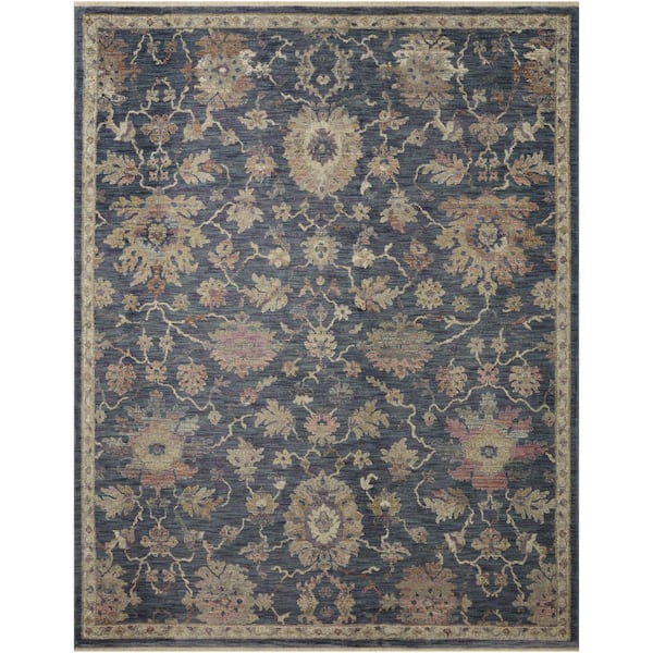 Loloi Greta Navy/Rust 7 Ft. 10 In. x 10 Ft. Oriental Area Rug