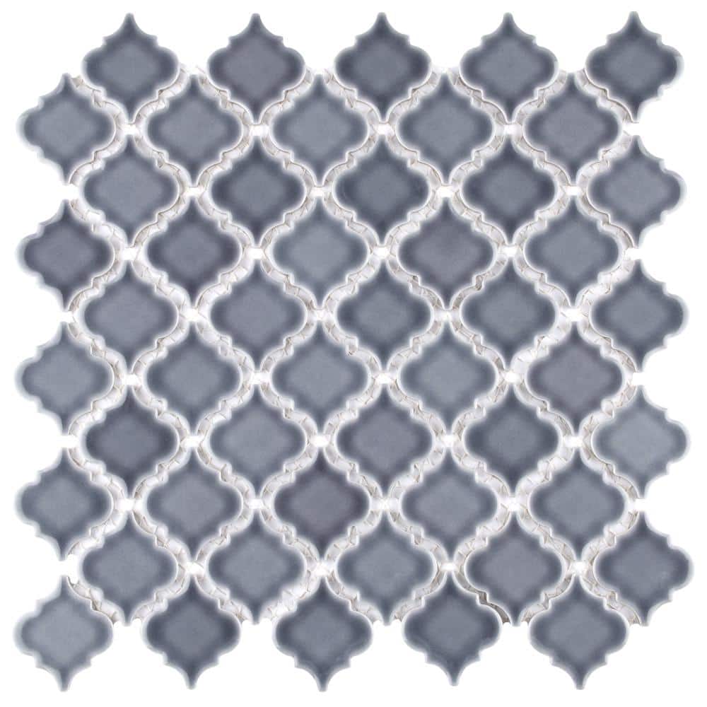 Hudson Tangier Imperial Grey 6 in. x 6 in. Porcelain Mosaic Take Home Tile Sample price history on PriceWatchPro