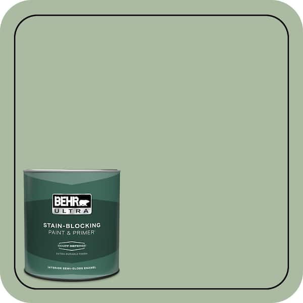 BEHR ULTRA 1 qt. #T17-07 Balanced Extra Durable Semi-Gloss Enamel Interior Paint & Primer