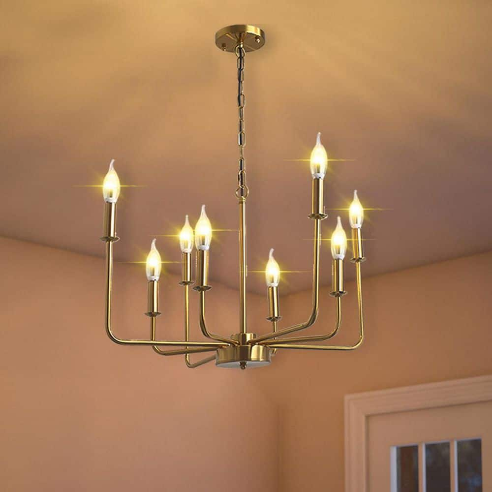 home depot gold chandelier