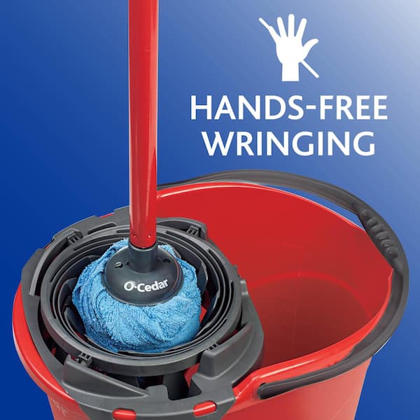 Quick Wring Bucket with Torsion Wringer - 2.5 Gal. (6-Pack)