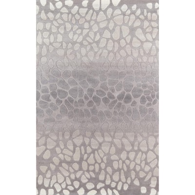 Delhi Silver 8 ft. x 10 ft. Indoor Area Rug