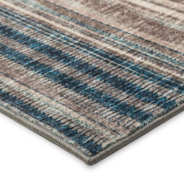 5 X 8 Brown Ombre Runner Rug