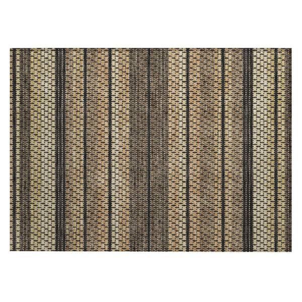 Chantille Machine Washable Indoor/Outdoor Abstract ACN2427 Gold 2 ft. x 3 ft. Accent Rug