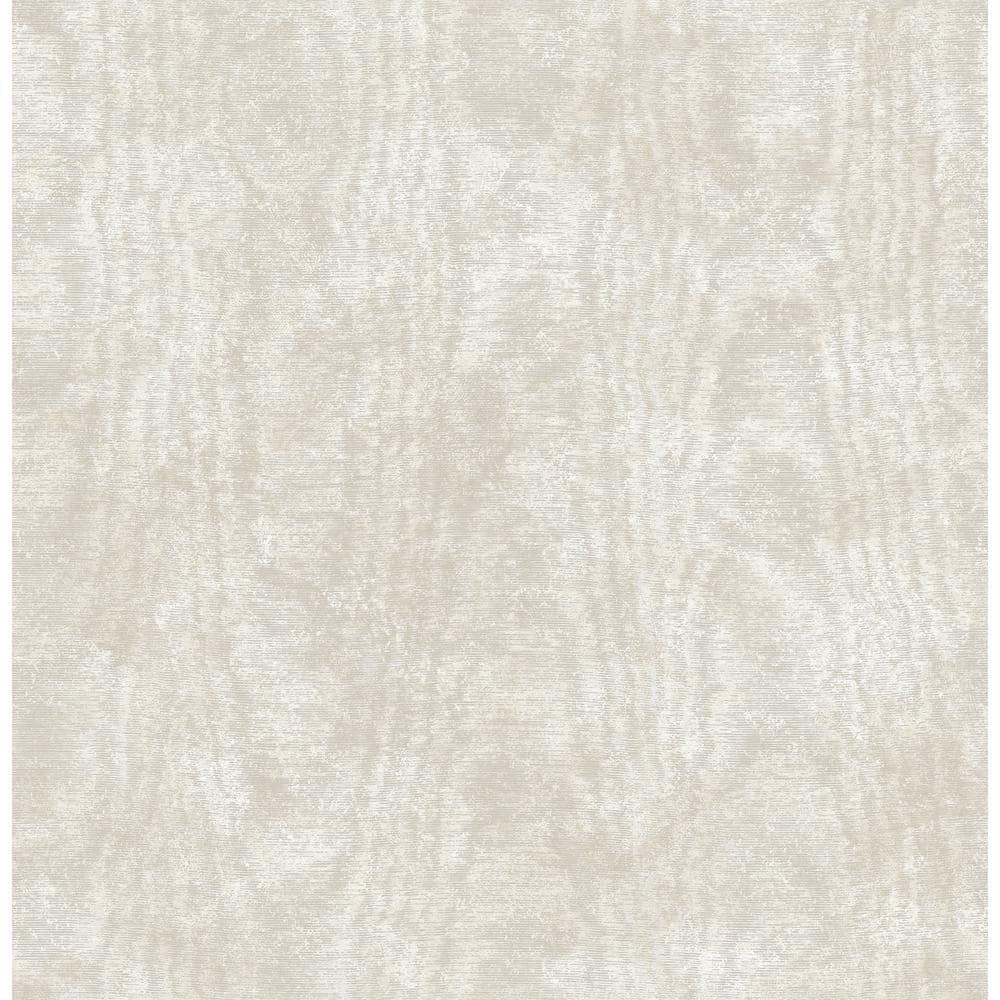 Brewster Annecy Beige Moire Texture Strippable Roll (Covers 56.4 sq. ft ...