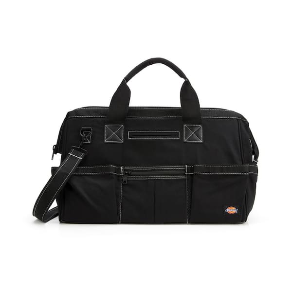Dickies 18 in. Soft Sided Construction Work Tool Bag in Black