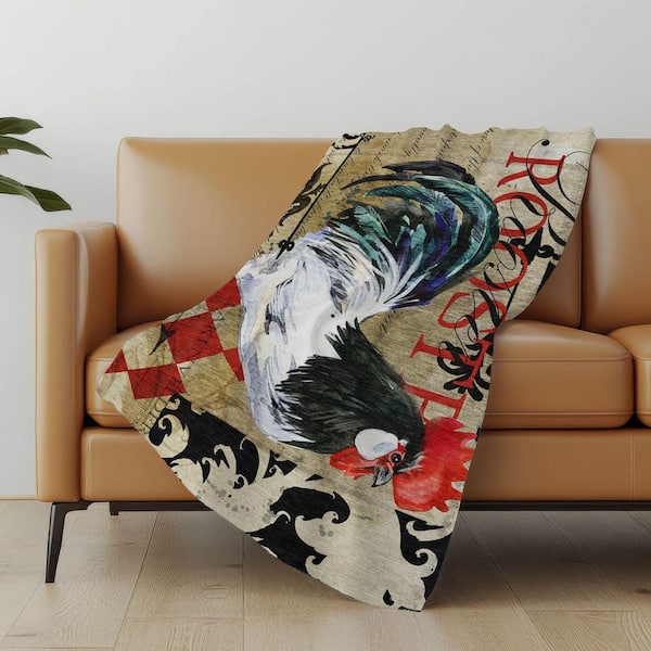 Premium Machine Washable ASB158 Midnight 50 in. x 70 in. Sherpa Throw Blanket