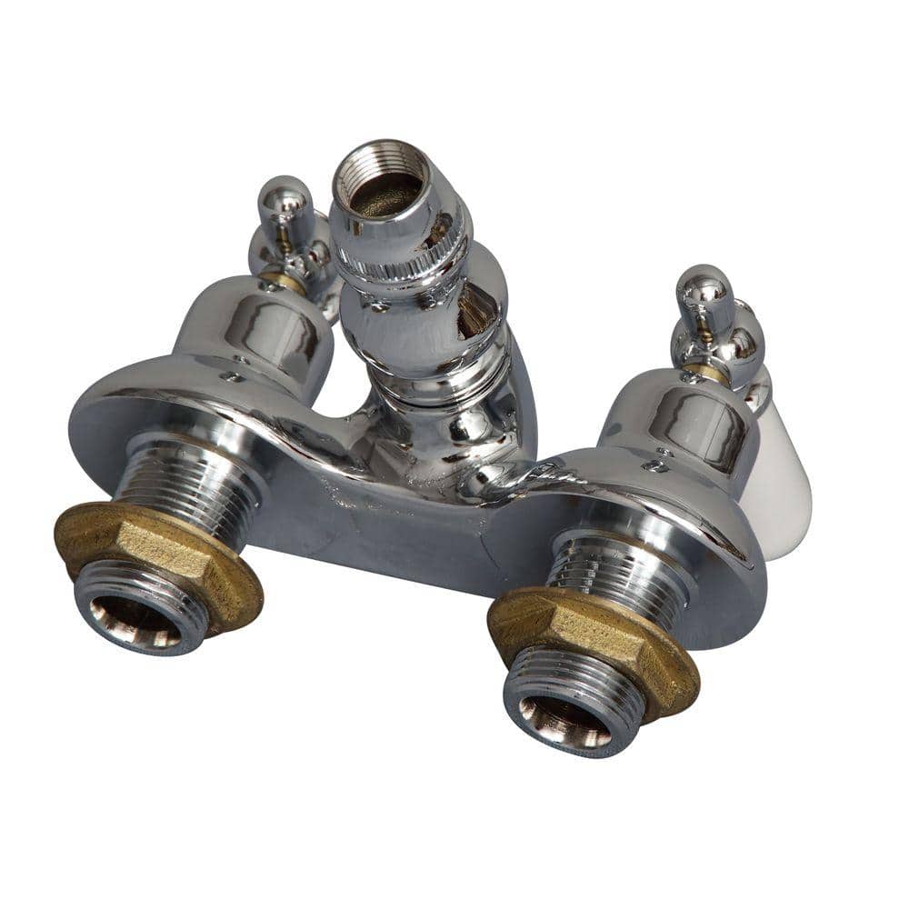 Polished Nickel Wall Mounted Traditional Brass Faucet