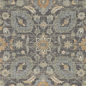 Josephine Taupe 9 ft. x 9 ft. Round Wool Scatter/Accent Rug