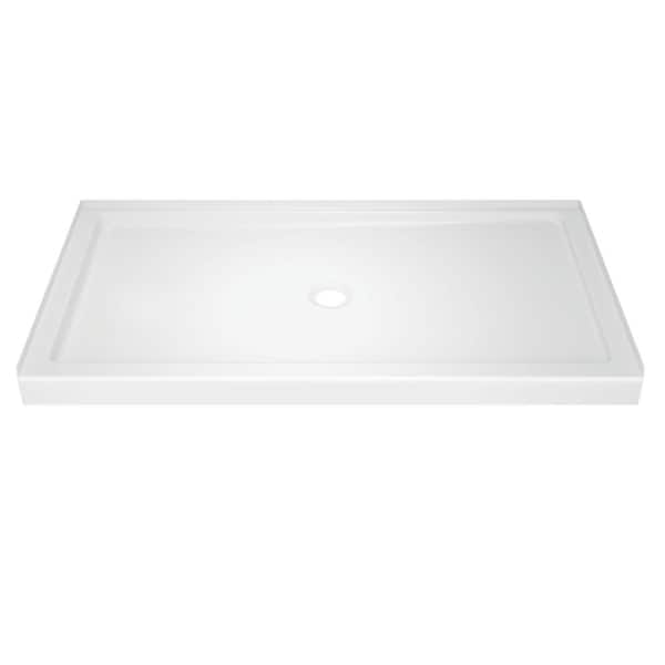 Delta Classic 400 60 In. L X 32 In. W Alcove Shower Pan Base With 