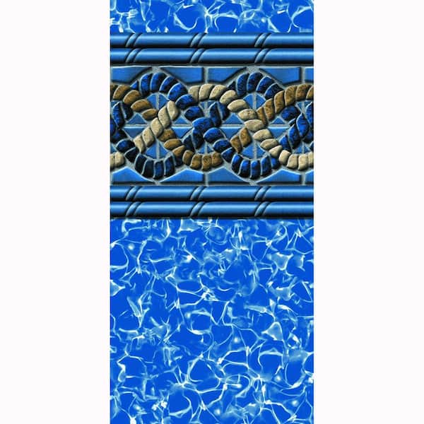 Swimline 2000 Series 16 ft. x 32 ft. Oval 54 in. Uni-Bead Mystri Gold Above Ground Pool Liner