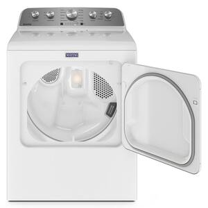 7.0 cu. ft. Vented Electric Dryer in White