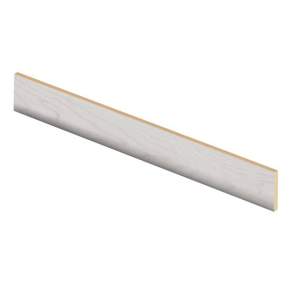 Cap A Tread Driftwood Beach 94 in. L x 1/2 in. T x 7-3/8 in. W Vinyl Overlay Riser