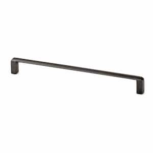 Italian Design Collection 7.8 in. Center-to-Center Dark Bronze Thin Cabinet Pull