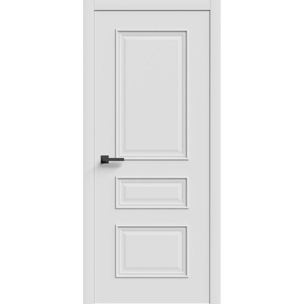 7833 36 in. x 84 in. Sold Core White Enamel Color Wood Interior Door Kit with Quick Assemble Jamb