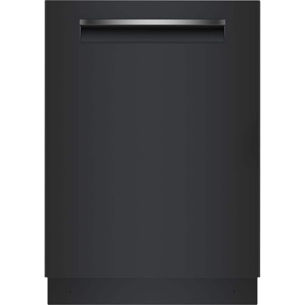500 Series 24 in. Black Top Control Tall Tub Pocket Handle Dishwasher with Stainless Steel Tub, 44 dBA