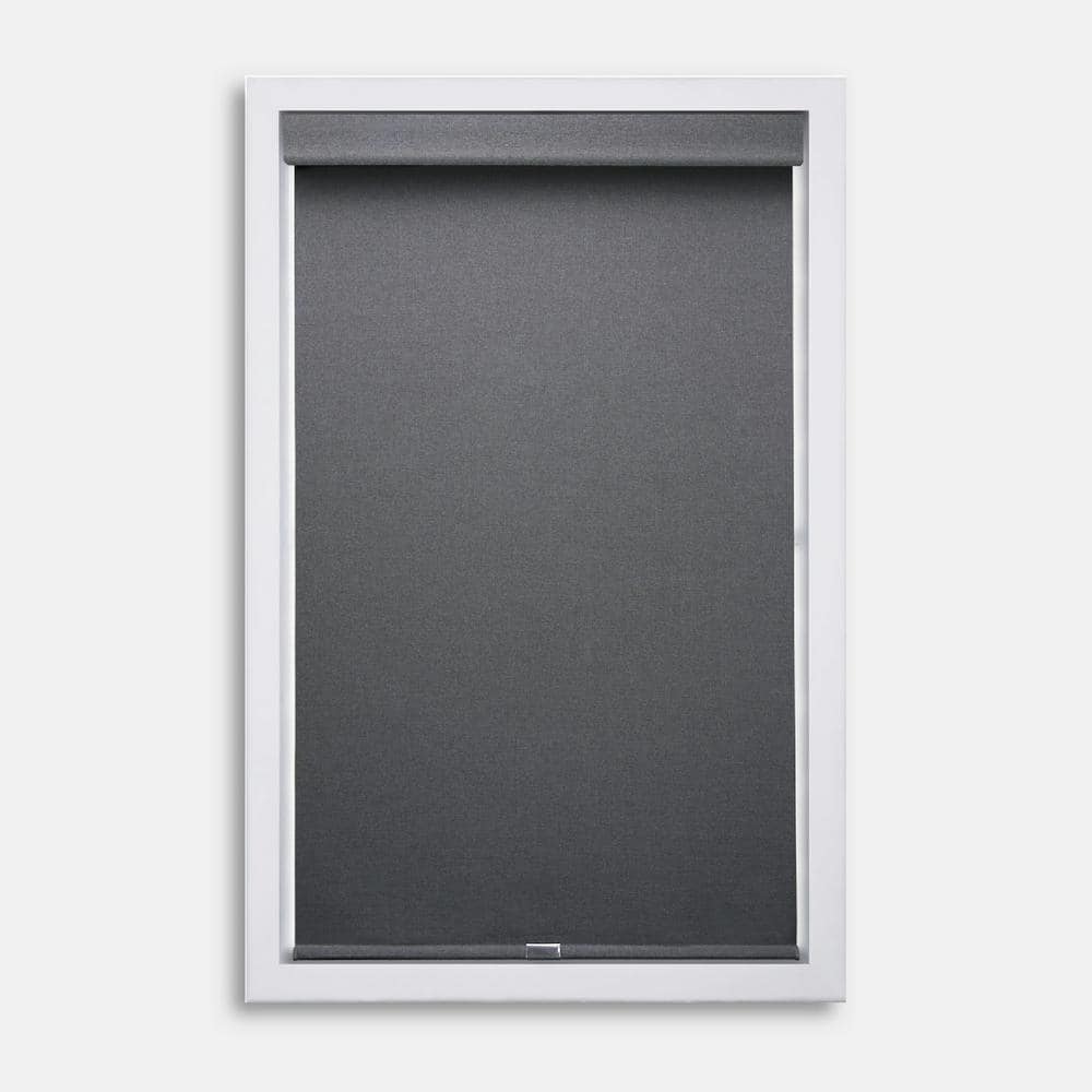 Gray Cordless Room Darkening Polyester Roller Shade, 23 in. W x 72 in. L price history on PriceWatchPro