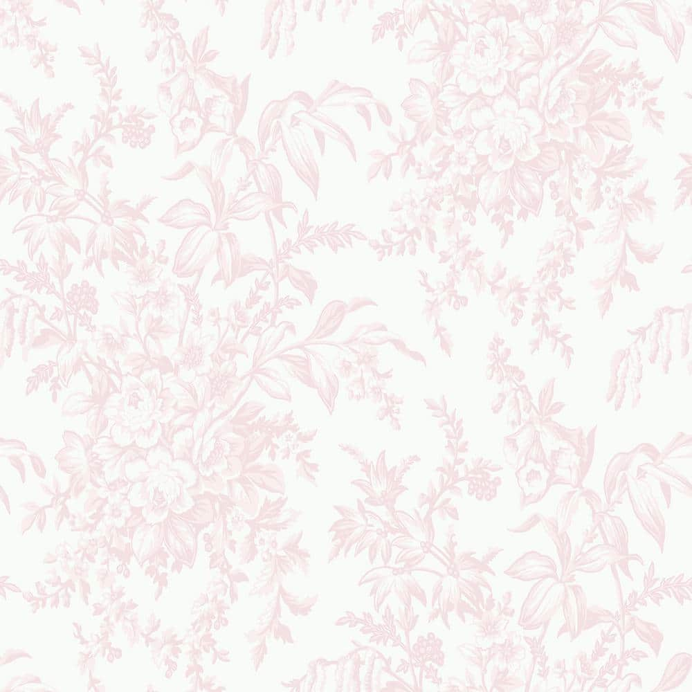 Laura Ashley Summer Palace Sage and Apricot Removable Wallpaper 120133 -  The Home Depot