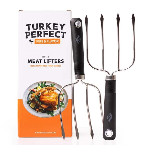 Fire and Flavor Turkey Lifters (Set of 2)