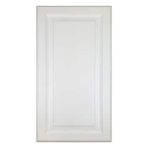 15.5 in. W x 19.5 in. H x 3.5 in. D Cutlass Raised Panel White Recessed Solid Wood Medicine Cabinet without Mirror