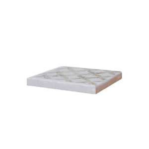 Egil Square 4 in. x 4 in. Textured Decorative Ceramic Wall Tile (36/case)