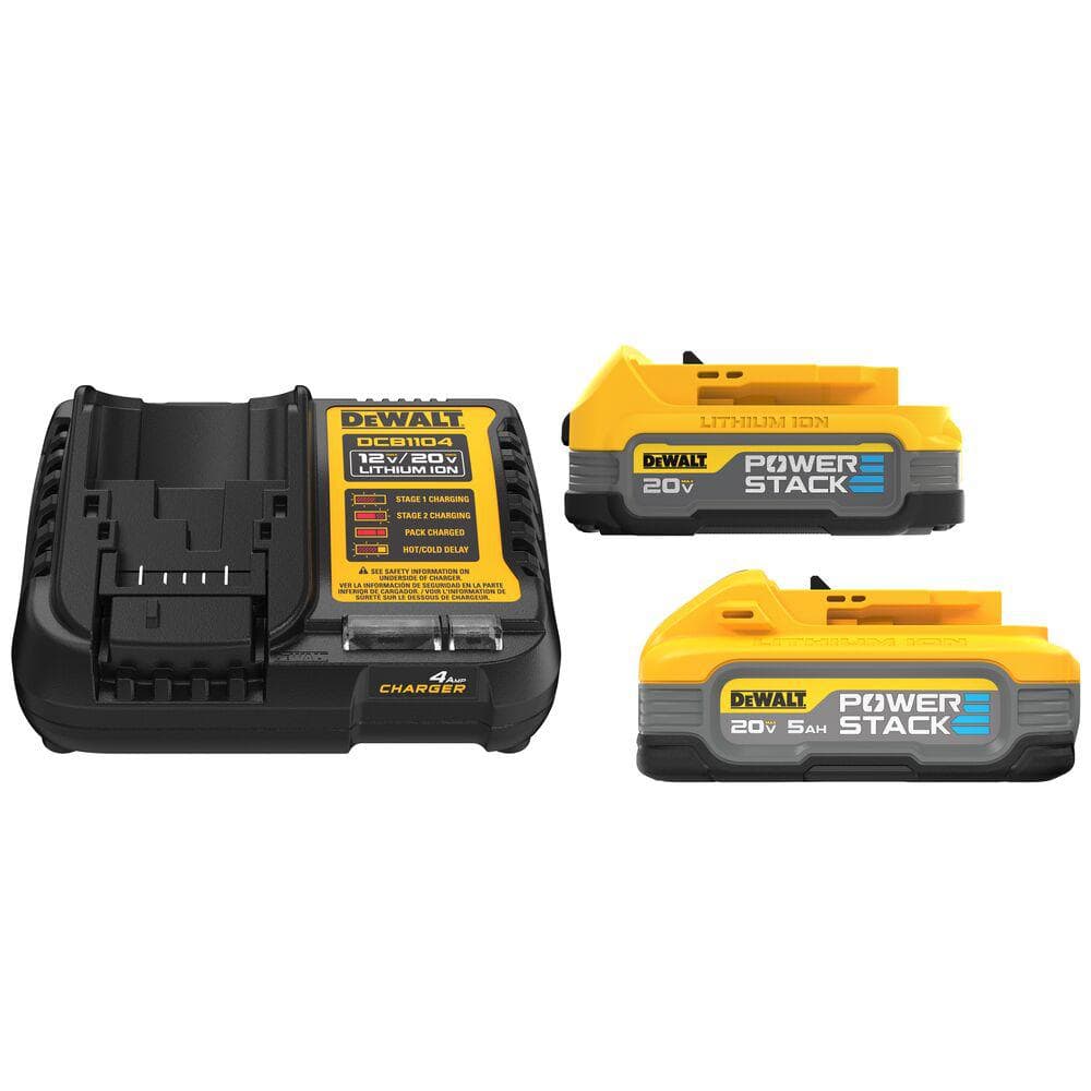 20V MAX Lithium-Ion Starter Pack with 8.0 Ah and 4.0 Ah Battery Packs and Charger