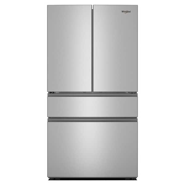 36 in. 30 cu. ft. Standard Depth French Door Refrigerator in Print Resistant Stainless with Flexible Temperature Drawer