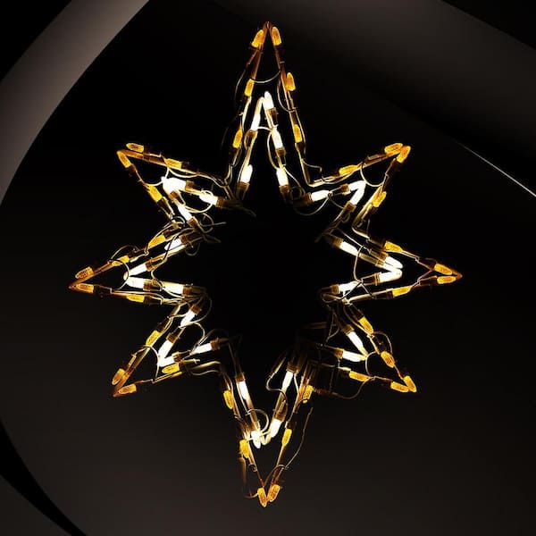 Holidynamics, 23 in. LED Small Bethlehem Star Christmas Decor