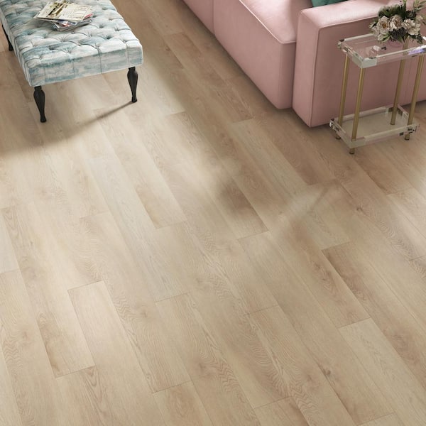 Classy Chic Toasted Latte 12-Mil x 7 in. W x 48 in. L Click Lock Waterproof Luxury Vinyl Plank (24 sq. ft./ctn)