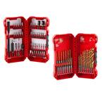 Milwaukee 48-89-4633 Shockwave 10-Piece Titanium Drill Bit Set - 1/8 To 3/8 Inch