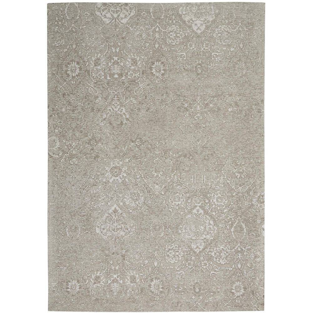 Gray Polypropylene 5 ft. x 7 ft. Abstract Indoor Area Rug