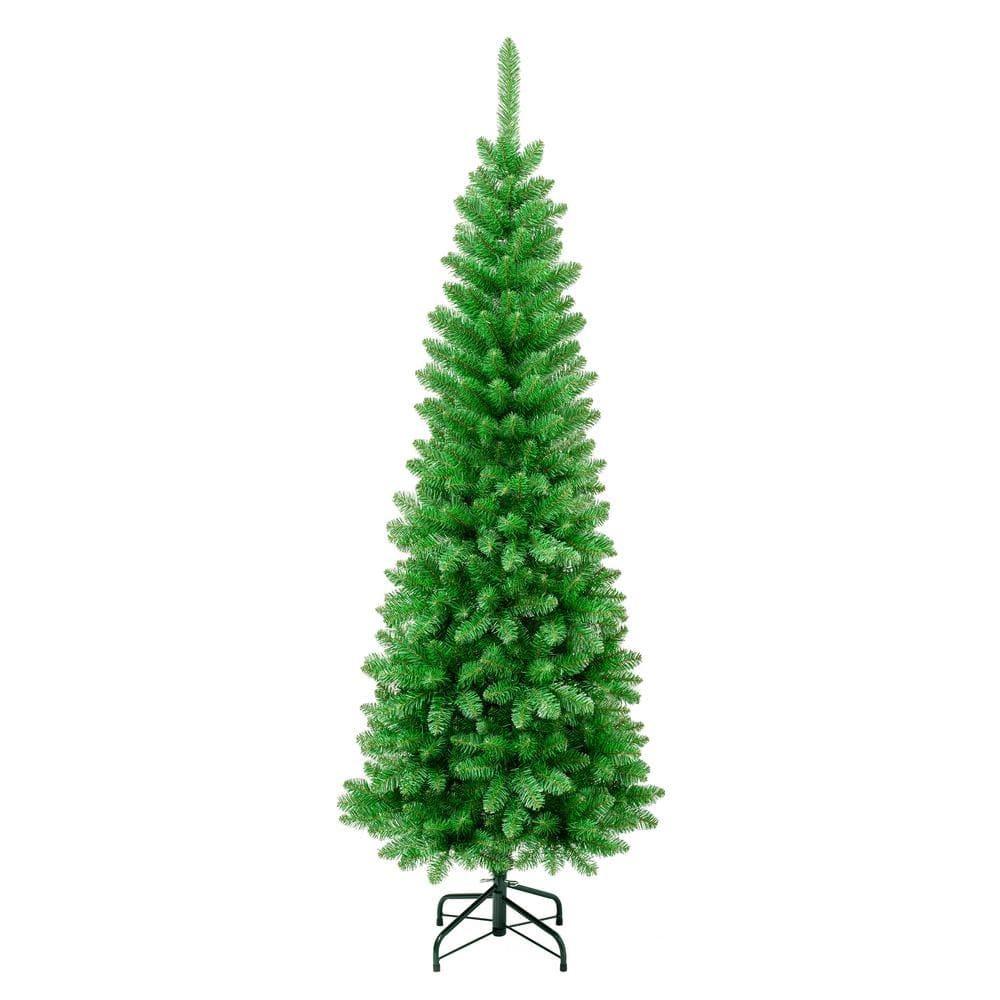 National Tree Company First Traditions 6 ft. Rowan Pencil Slim Artificial Christmas Tree