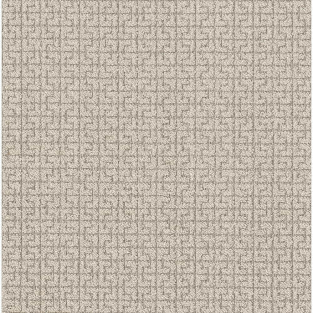 8 in. x 8 in.  Pattern Carpet Sample - Claymore - Color Hearth Stone price history on PriceWatchPro