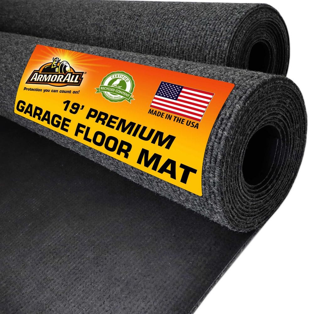7 ft. 6 in. W x 19 ft. L (Combined Size) Charcoal Grey Commercial/Residenti