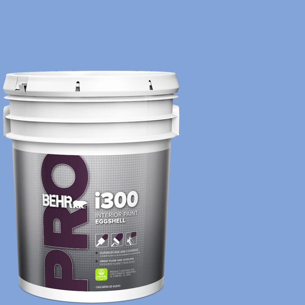5 gal. #P530-4 Periwinkle Eggshell Interior Paint price history on PriceWatchPro