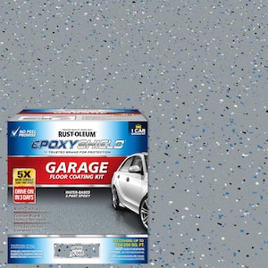 90 oz. Gray Epoxy 1 Car Garage Floor Kit