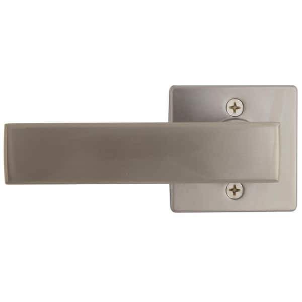 Westwood Satin Nickel Dummy Door Lever with Square Rose