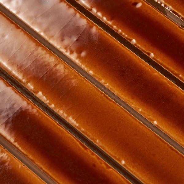 Ivy Hill Tile Vistaio Honey Brown 5.27 in. x 17.71 in